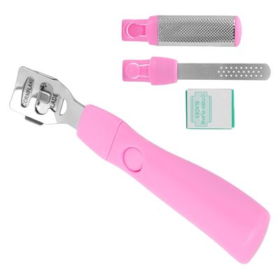 Callus Shaver, Increased Friction Ergonomic Handle Pedicure Tools Set Silicone Sheet Professional for Foot Care