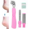 Callus Shaver, Increased Friction Ergonomic Handle Pedicure Tools Set Silicone Sheet Professional for Foot Care view 3