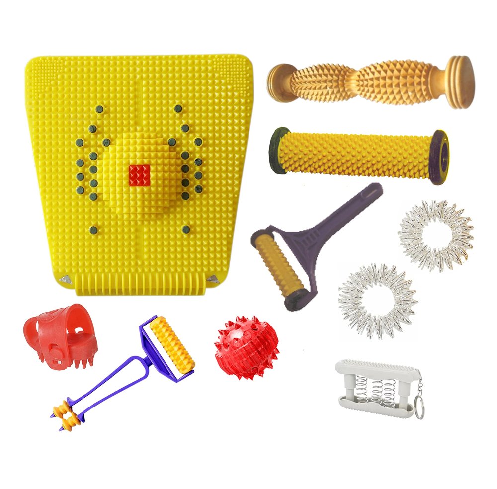 ACi Accupressure Kit Combo With Wooden Accessories & Ring