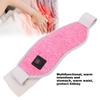 Electric Heating Belt, Portable Cordless Heating Pad USB Charging for Stomachache for Menstrual Period for Low Back Pain view 2