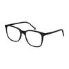 YOURSPEX Computer Glasses for Men/Women - Black Square Acetate Frame - Blue Light Blocking Lenses - Zero Power Computer Spex - Anti-Glare Coating view 1
