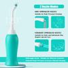 HANNEA 450ml Portable Retractable Travel Bidet with Bag/2 Nozzles for Toilet Handheld Postpartum Perineal Cleansing Childbirth Cleaner - for Outdoor,Camping,Personal Hygiene (Green) view 3