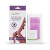 CLAMY Full Body Wax Strips with Lavender Extract Instant Removal Silky Smoothness Upto 4 Weeks (20 Strips + 2 Finish Wipes) Lavender view 1