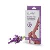 CLAMY Full Body Wax Strips with Lavender Extract Instant Removal Silky Smoothness Upto 4 Weeks (20 Strips + 2 Finish Wipes) Lavender view 2