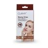 CLAMY Face & UnderArms Waxing Strips with Chocolate Extracts Instant Removal Silky Smoothness Upto 4 Weeks (20 Strips + 2 Finish Wipes) Choco view 1