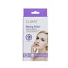CLAMY Face & UnderArms Waxing Strips with Lavender Extracts Instant Removal Silky Smoothness Upto 4 Weeks (20 Strips + 2 Finish Wipes) Lavender view 1