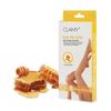 CLAMY Full Body Wax Strips with Honey Extract Instant Removal Silky Smoothness Upto 4 Weeks (20 Strips + 2 Finish Wipes) Honey view 2