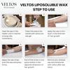 VELTOS PROFESSIONAL White Chocolate Hydro Lipodoluble Wax 800ML With Pack Of Veltos Professional Non-Woven Waxing Strips view 4