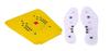 ACi Acupressure Massager Tools Combo Kit with Multipurpose Roller Massager Power Foot Mat Pocket Exerciser Pointed For Stress And Pain Relief Accupressure tool Kit Manual Massager view 2