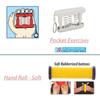 ACi Acupressure Massager Tools Combo Kit with Multipurpose Roller Massager Power Foot Mat Pocket Exerciser Pointed For Stress And Pain Relief Accupressure tool Kit Manual Massager view 3