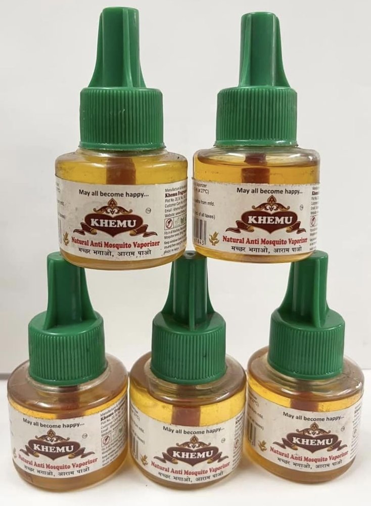 Diffuser Natural Anti Mosquitoe Liquid Refill (45ml each) pack of 7