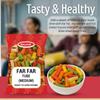 Balasa Tube Shape Papad Fryums (400 Gms Packet x 3) view 3