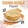 Balasa Channa Masala Papad (200 Gms Pack of 2) | Authentic Indian Snack | Fry or Roast Papad | Tea-Time Snack Indian | Traditional Indian Appetizer view 2
