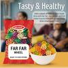 Balasa Wheel Shape Papad Fryums (400 Gms Packet x 3) view 3