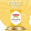 Balasa Fryum Pani Puri (Golgappa) Papad (400 Gms Packets x 3) view 2