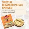 Balasa Moong Dal Papad 400g | Moong Dal Papad Handmade | Ready to Fry | Gujarati Snacks | Snack Items for Eating | Pappadam | Fresh & Homemade (400gm) view 3