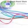 Colourful Dental Orthodontic Elastic Rubber Band Power Chain for Braces Short Long Continuous Sizes Orthodontic Treatment 1 pc (Long, Blue 1#) view 4