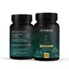 Ambrosial Brahmi Tablets 500 mg EACH Bacopa Monnieri Capsules | High Strength Brain Nootropics supplements to Focus, Mental Performance & Energy (Pack of 2-120 Capsules) view 2