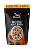 True Elements Muesli Nuts & Berries 700g - With 14% Millets, Almonds & Cranberries | Muesli Nuts Delight | Breakfast Cereal | 100% Wholegrain view 1