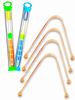 BigBro Copper Tongue Cleaner Scrapper Jibi 4pc and Extra Soft Toothbrush with Cover 2pc for Men and Women (Super Saver Pack of 6) view 1