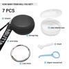 Gxamz Orthodontic Retainer Organizer Bag Aligner Case Travel Pack Mouth Guard Box (Black Regular) view 2