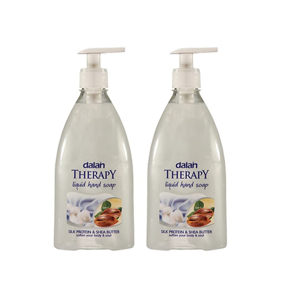 Dalan Therapy Liquid Soap 400 ml from Turkey (Pack of 2) (Silk Protein & Shea Butter)