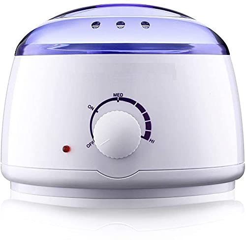 CUVLY Wax Heater Combo Hard Wax Warmer, Heater with Hair Removal Waxing Kit Color May Vary, 1 Set (Wax Heater)