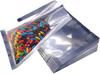 panpack 100 pcs 6 x 9 inches one Side Silver one Side Transparent 3 Side Seal Pouches Heat sealable view 2