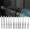 Screwdriver Bit, 12Pcs 40mm Long Multiple Sizes Magnetic Screw Driver Bits for Home Maintenance view 2