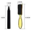 Wild Bristle Lastics Care Brush Four Forks Head Beard Filler Pen Suit Black(Black)-POOWE view 2