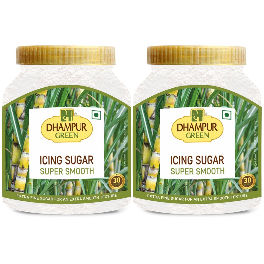 Dhampure Speciality Icing Sugar, 1.6 Kg (2 X 800G) | Sugar For Baking Confectioners | Sulphurless