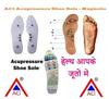 ACi Acupressure Magnetic Shoe Insole Comfort Pads for Foot Massage/ Therapy - White view 4