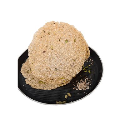 MANBHAWAN PISTA ELAICHI TILPATTI (500gm) X2 | Pack of 2 | RAJASTHAN'S TRADITIONAL TILPATTI | BEAWAR FAMOUS TILPATTI | BEAWAR PRASID TIL PAPAD |