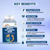 DR. MOREPEN Multivitamins For Men With Omega 3 & Herbs | Energy & Immunity Booster Supplement - 60 Veg Tablets (Multivitamin Men & Gokshura) view 4