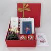 Angroos Wedding Gift Hamper By Angroos Gifts Boutique Includes Customised Frame,Succulent Plant With Pot, Wish Card, Mist,Kitkat & Decorated Gift Box view 1
