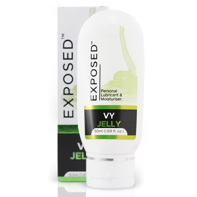 Exposed VY Jelly Lubricant Gel For Men & Women | Water-Based Lubricant | 100% Natural & Food Grade  50ml