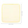 hemoton Dish Washing Net Cloths- 100% Odor Free/ Quick Dry- No More Sponges with Smell- Perfect Scrubber for Washing Dishes- 30x29cm- 2PCS- Yellow& Pink view 3