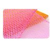hemoton Dish Washing Net Cloths- 100% Odor Free/ Quick Dry- No More Sponges with Smell- Perfect Scrubber for Washing Dishes- 30x29cm- 4PCS- Yellow& Pink view 4
