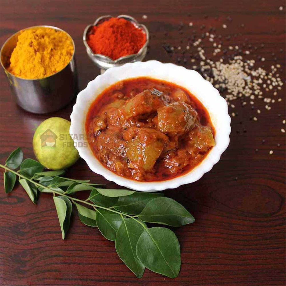 Brahmin Lime/Lemon Pickle without Garlic - Super Delicious (Made for Brahmins) Nimbu Achaar - Homemade & Handmade - mouth watering (Small - 250 g)