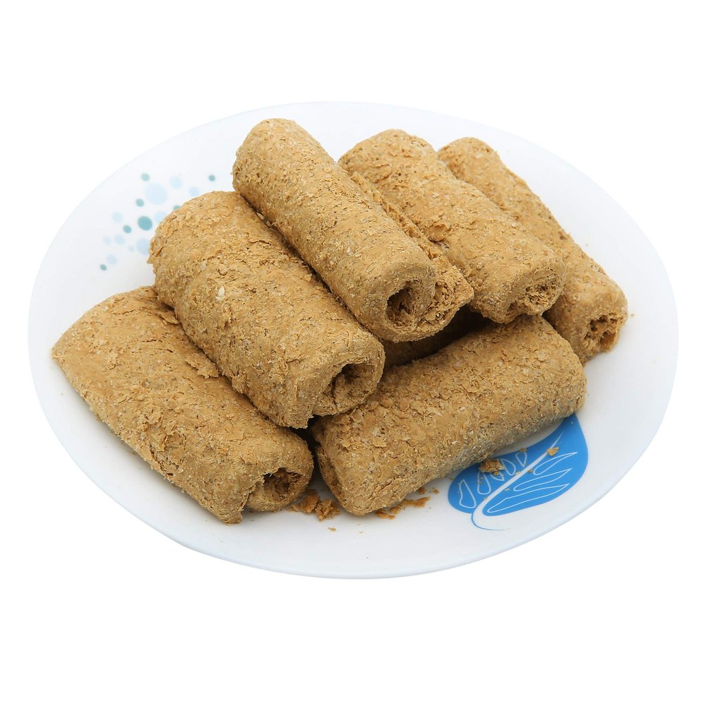 SAHU GAJAK BHANDAR Gazak Roll 800g (Pack of 2 Box Each 400g) | Gud Gajak Roll | Tilkut Sweet | Sesame Chikki | Rajasthani Gajjak Sweets | Gur Snacks Bar | Winter Delight