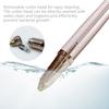 Eyebrow Hair Remover, USB Rechargeable Painless Precision Portable Electric Eyebrow Trimmer Pen, Safe Eyebrow Shaver Razor Tool(Rose Gold) view 4