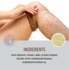ENORA Brazilian Stripless Wax Beans for Women (300g) | With Wooden Spatula | Natural | For Face, Chin, Hairline, Bikini Area & Full Body Hair Removal (300 Gram, White Chocolate) view 3