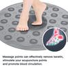 AASTIK Bathroom Shower Mat, Non-Slip Silicone Bathtub Foot Massage Bath Mat with Suction Cups, Anti-Slip Safety Foot Scrubber Pad  (Multicolor) view 3