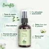 Nat Habit - 100% Pure Mogra Jal - Mogra Water - Toner, Face-Mist, Astringent & Face, Spray-Ayurvedic Steam-Distilled For Oil-Control, Acne-Control, Skin Hydration (Pack of 1, 100 ml) view 3