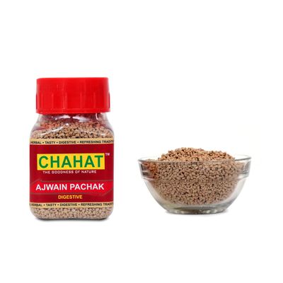 Chahat Ajwain Pachak Relief Stomach Trouble Tasty Churan Carrom Seeds Digestive After Meal Mouth Freshner Mukhwas,120 Grams