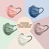 Adult Disposable Face Masks with Designs, 4 Ply Multicolor Breathable Masks,Individually Wrapped Masks for Men & Women-50 Pcs view 2