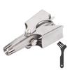 Manual Nose Hair Trimmer, Stainless Steel Safe Painless Simple Fashionable Nose Hair Remover for Men for Beauty Salon for Women for Home Travel view 1