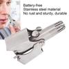 Manual Nose Hair Trimmer, Stainless Steel Safe Painless Simple Fashionable Nose Hair Remover for Men for Beauty Salon for Women for Home Travel view 3