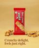 Nuttoz Peanut Chikki Bar - Authentic Gajak Peanut Chikki Jaggery - Nutritious Energy Bar (20 Bars, 30 Gm Each) view 4