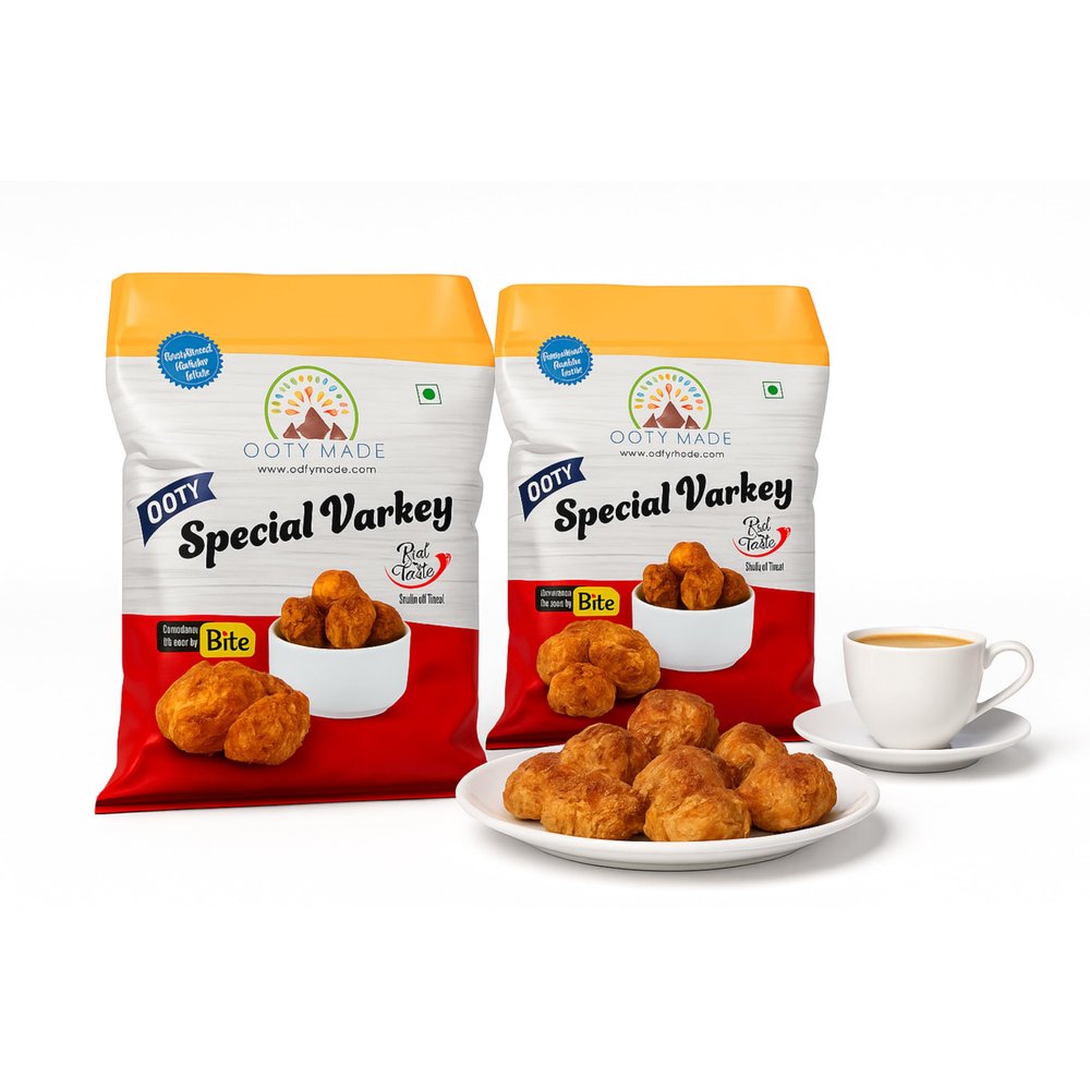OotyMade.com Ooty Special Varkey Original-Small - 2 kg | Fresh Baked Treats | Delicious and Healthy Snacks | Authentic Nilgiris Bakery Biscuits